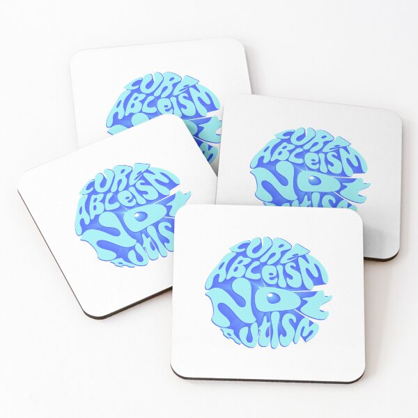 Item preview, Cure ableism not Autism designed and sold by Hekatecreation.
