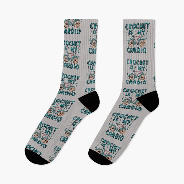 Item preview, Crochet is My Cardio Funny Crocheting Quotes designed and sold by sadedream.
