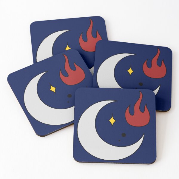 Item preview, The moon and the flame designed and sold by Fangirlsleep.
