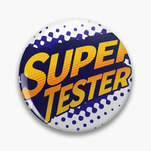 Item preview, Super QA Tester designed and sold by CyberYogi.