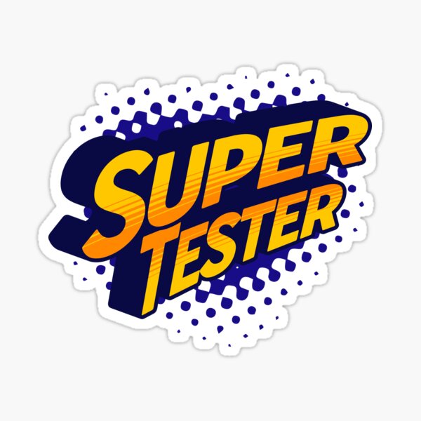 Item preview, Super QA Tester designed and sold by CyberYogi.