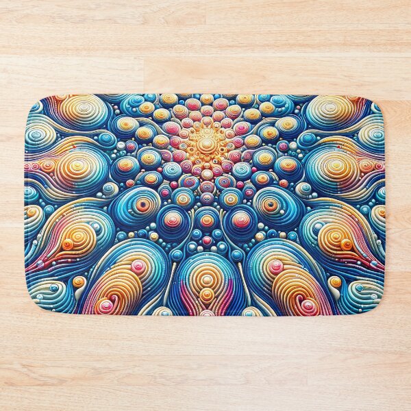 Item preview, Ripple Core Abstract Pattern designed and sold by NeatSplash.