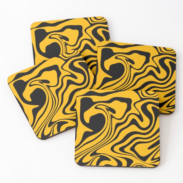 Item preview, Bold Black and Yellow Artistry designed and sold by MOBI-CASE.