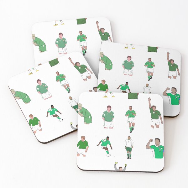 Item preview, Classic XI - Ireland Dream XI - Irish Football Designs designed and sold by Melty Shirts.