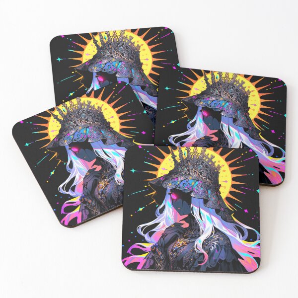 Item preview, Beautiful Dark Elf Villain Anime Girl designed and sold by bubblegoth.