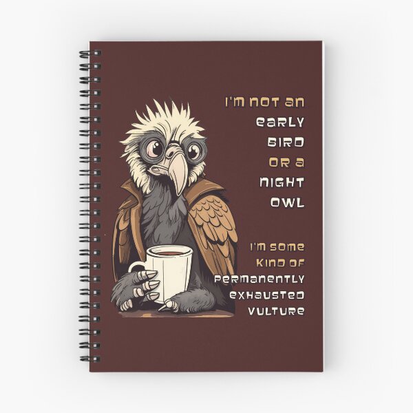 Item preview, I'm not an early bird or a night owl (#02) [Create a set!] designed and sold by SolidEarthArt.