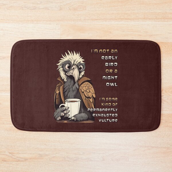 Item preview, I'm not an early bird or a night owl (#02) [Create a set!] designed and sold by SolidEarthArt.