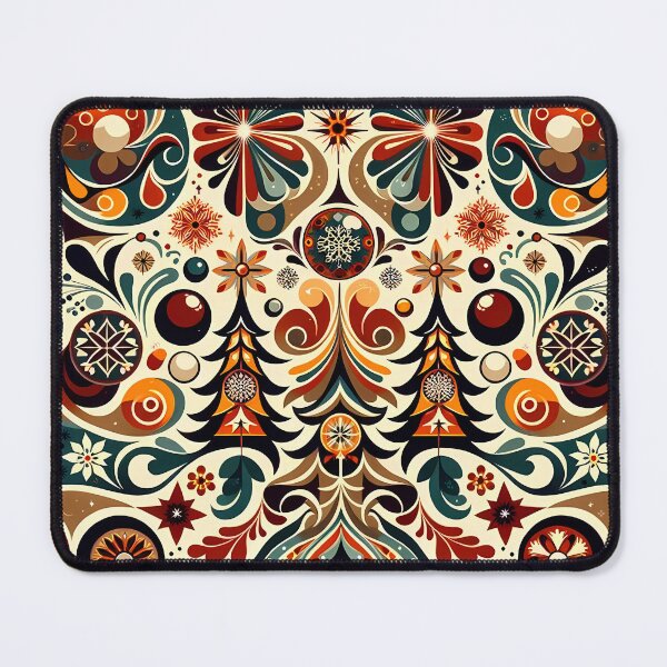 Item preview, 1970s Christmas Holiday Pattern designed and sold by NeatSplash.