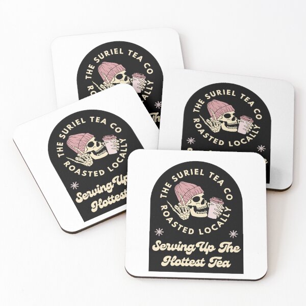Item preview, The Suriel Tea Shop ACOTAR Sticker Sticker designed and sold by pinespice.