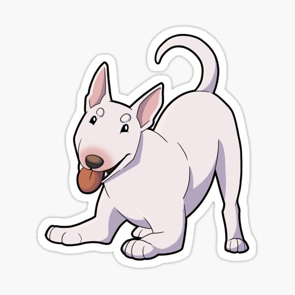 Item preview, Bull Terrier (White) designed and sold by sheebatroid.