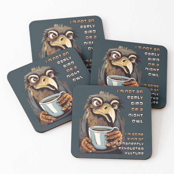 Item preview, I'm not an early bird or a night owl (#03) [Create a set!] designed and sold by SolidEarthArt.