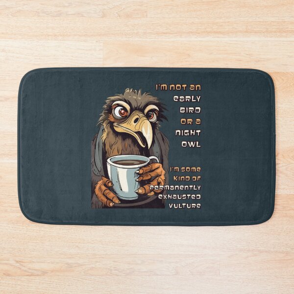 Item preview, I'm not an early bird or a night owl (#03) [Create a set!] designed and sold by SolidEarthArt.