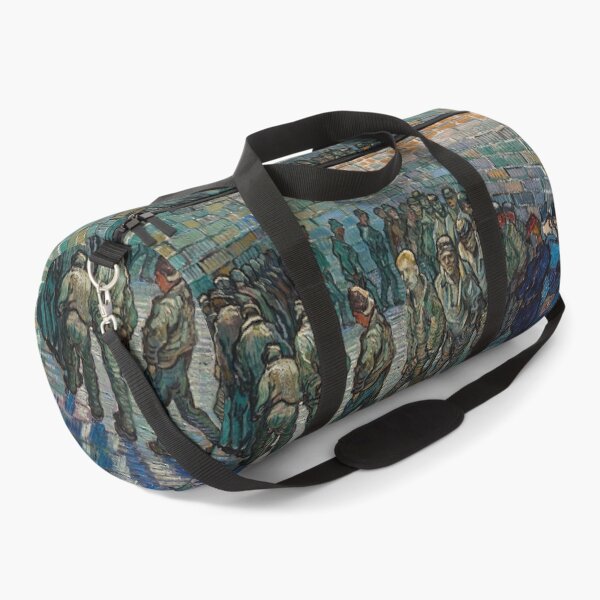 Item preview, Vincent van Gogh: Prisoner's Exercising (Prisoner's Round) with van Gogh at center painted during Vincent van Gogh's stay at the asylum in Saint-Rémy 1890 expressionism masterpiece painting designed and sold by Jéanpaul  Ferro.