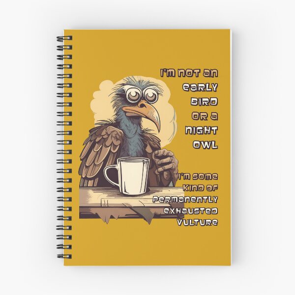 Item preview, I'm not an early bird or a night owl (#04) [Create a set!] designed and sold by SolidEarthArt.