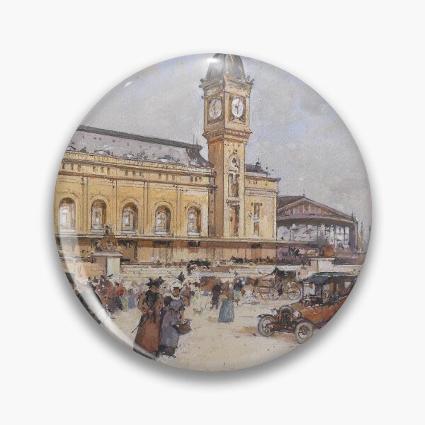 Item preview, Gare de Lyon (1910) - Eugène Galien Laloue designed and sold by SALON DES ARTS.