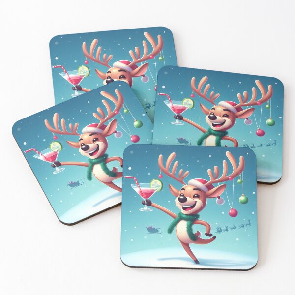Item preview, Cocktail Reindeer of Christmas Delight designed and sold by StedeBonnet.