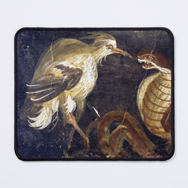 Item preview, Roman Fresco of Secretary Bird and Cobra designed and sold by frederic Lecut.