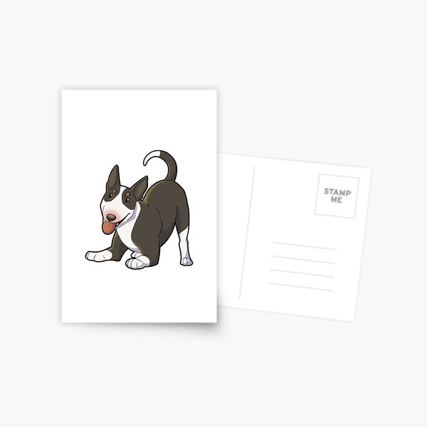Item preview, Bull Terrier (Grey & white) designed and sold by sheebatroid.