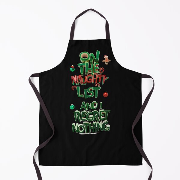 Item preview, On The Naughty List And I Regret Nothing, Christmas T-shirt santa designed and sold by VisualElegant.