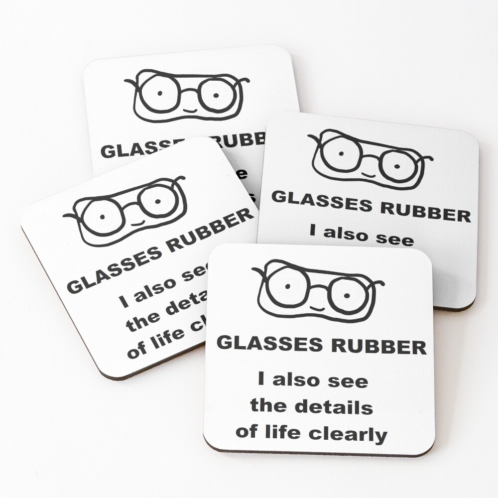 Item preview, Coasters (Set of 4) designed and sold by RubberWorld.