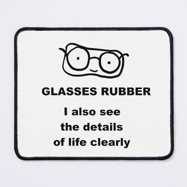 Item preview, GLASSES RUBBER designed and sold by RubberWorld.