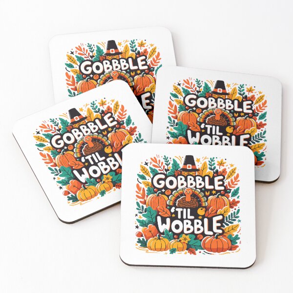 Item preview, Gobble 'til you wobble - Thanks Giving designed and sold by Bratak.