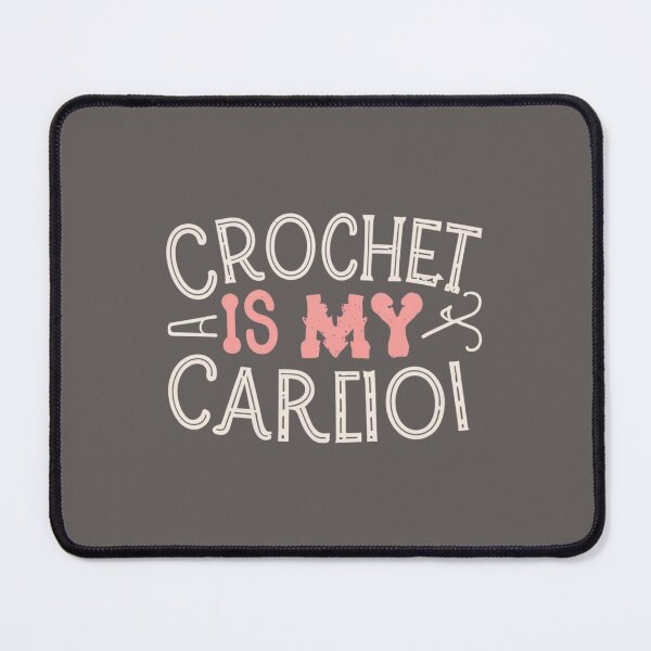 Item preview, Crochet is My Cardio Funny Crocheting Quotes designed and sold by sadedream.
