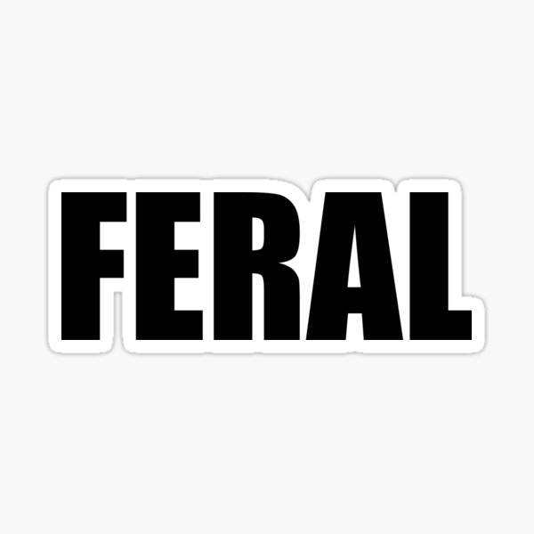 Item preview, Feral designed and sold by KantstandyaC.