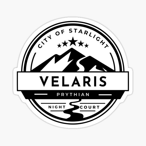 Item preview, Velaris City of Starlight ACOTAR Sticker ACOTAR Merch designed and sold by pinespice.