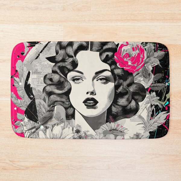 Item preview, Woman's Portrait - Vintage Pin-up designed and sold by blackink-design.