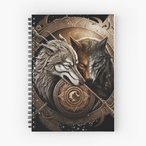 Item preview, Viking Wolves designed and sold by PrettyPittie Shop.