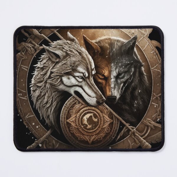 Item preview, Viking Wolves designed and sold by PrettyPittie Shop.