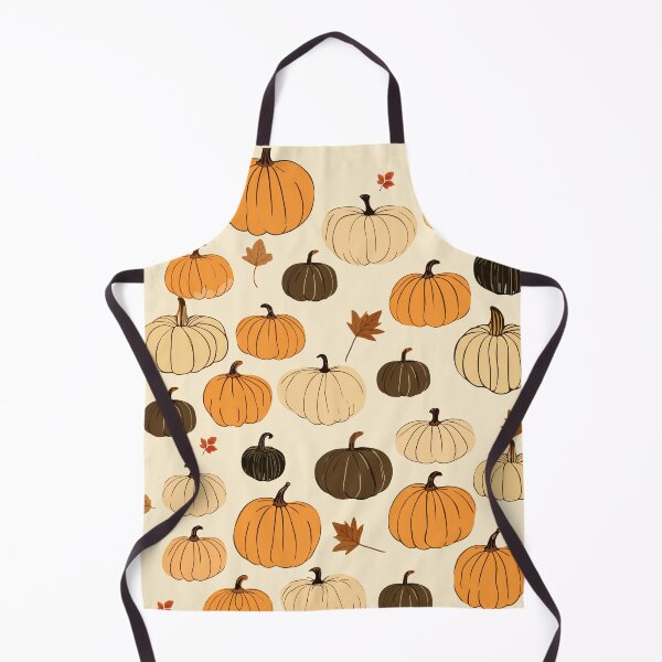 Item preview, Pumpkins Fall Pattern designed and sold by GirlGlowGraphic.