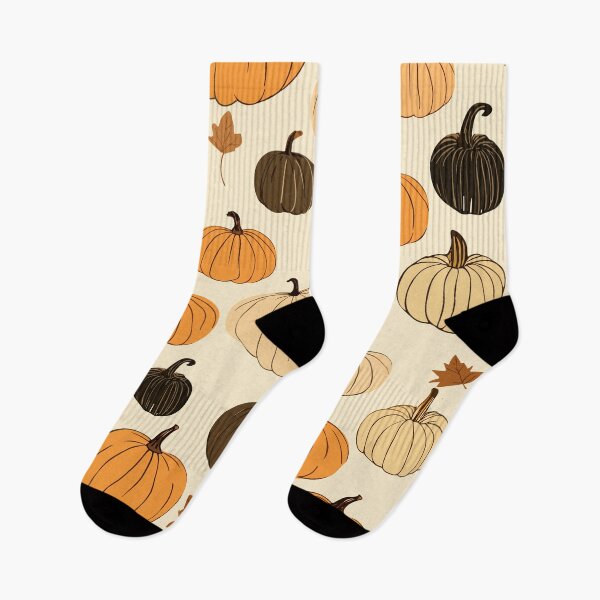 Item preview, Pumpkins Fall Pattern designed and sold by GirlGlowGraphic.