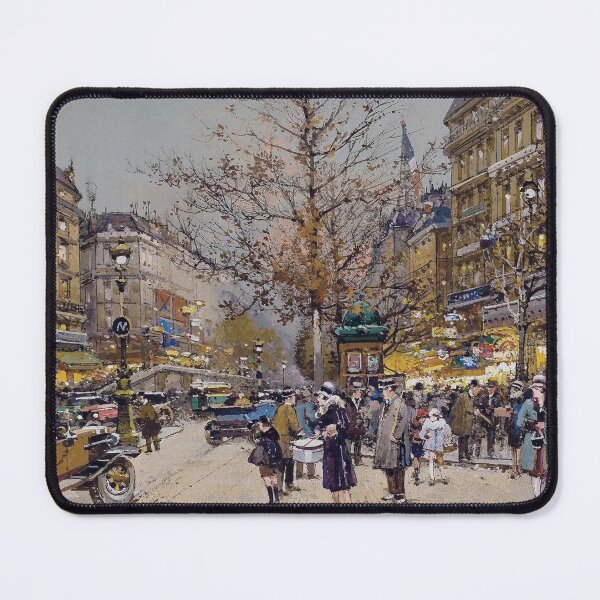 Item preview, Boulevard Bonne Nouvelle, Paris (20th century) - Eugène Galien Laloue designed and sold by SALON DES ARTS.