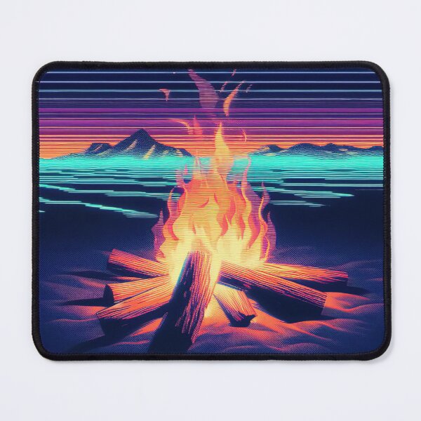 Item preview, Campfire Under the Stars [Retro] designed and sold by bryan7474.