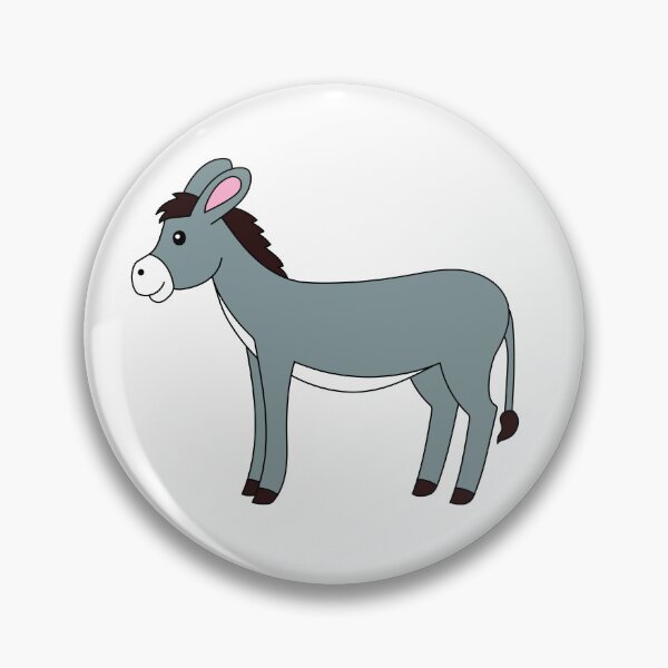 Item preview, Cute Grey Donkey designed and sold by JefimijaT.