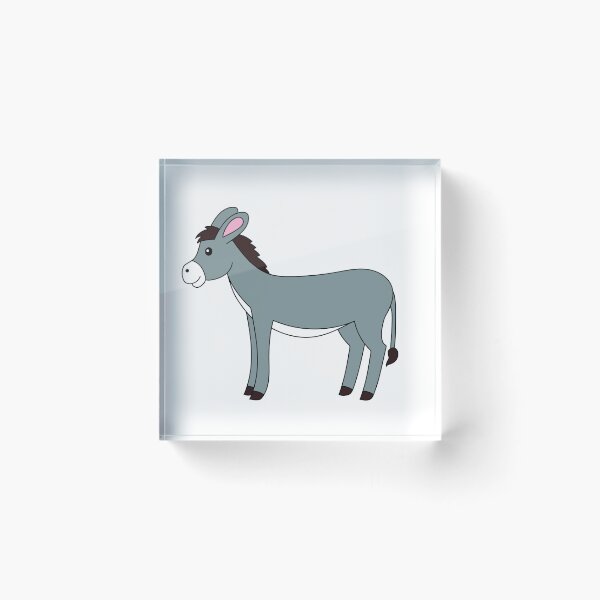 Item preview, Cute Grey Donkey designed and sold by JefimijaT.