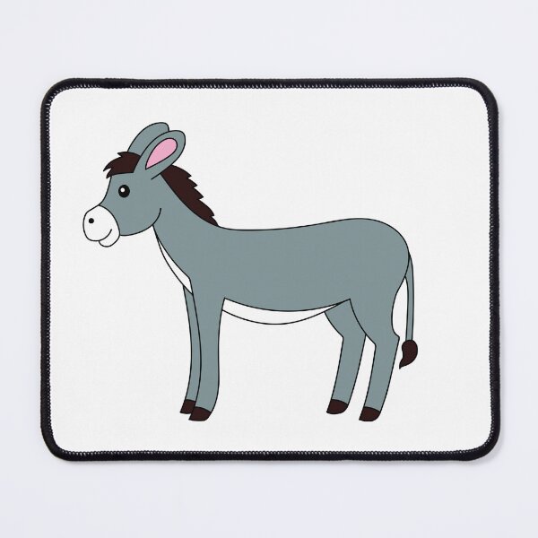 Item preview, Cute Grey Donkey designed and sold by JefimijaT.