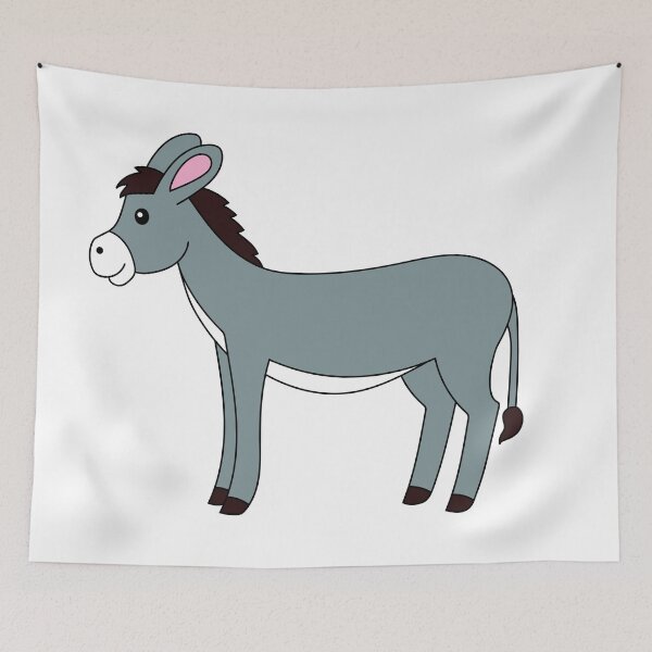 Item preview, Cute Grey Donkey designed and sold by JefimijaT.