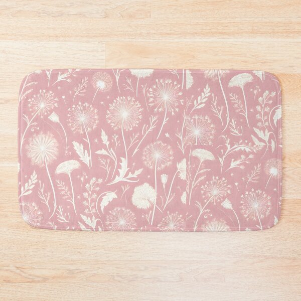Item preview, Pink Dandelion pattern designed and sold by Carly Gough.