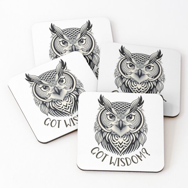Item preview, Got Wisdom? Owl Gift designed and sold by SSustainable.