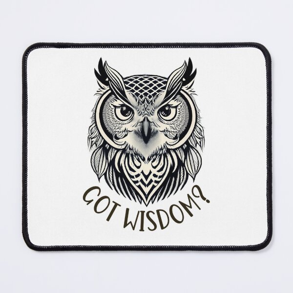 Item preview, Got Wisdom? Owl Gift designed and sold by SSustainable.