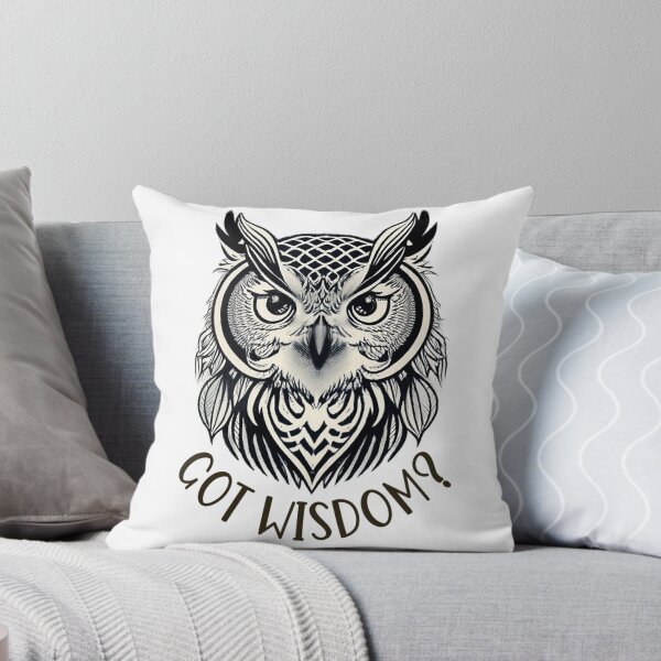 Item preview, Got Wisdom? Owl Gift designed and sold by SSustainable.