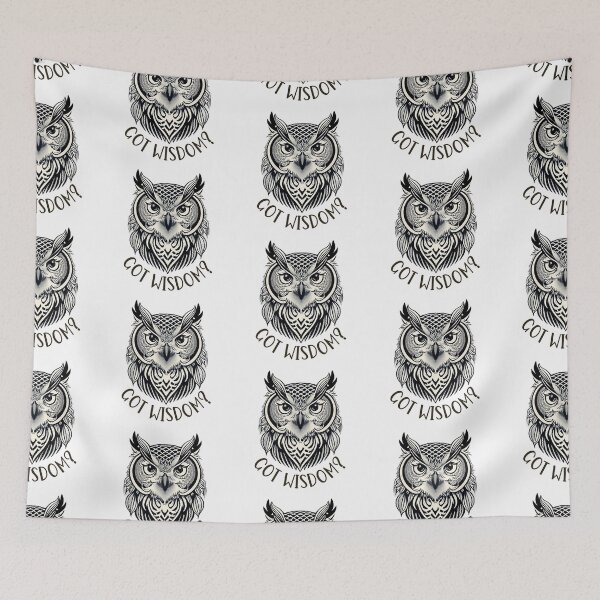 Item preview, Got Wisdom? Owl Gift designed and sold by SSustainable.
