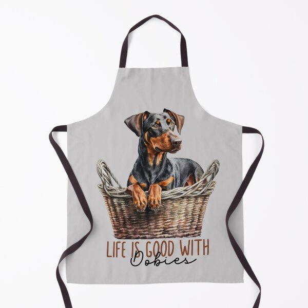 Item preview, Doberman Design Life is Good with Dobies designed and sold by CheekyChimpCo.