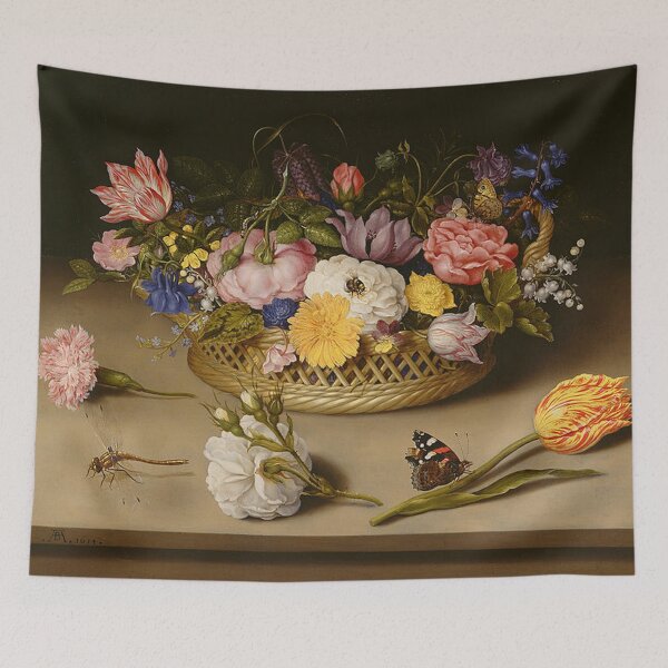 Item preview, Flower Still Life by Ambrosius Bosschaert designed and sold by tomorrowsart.