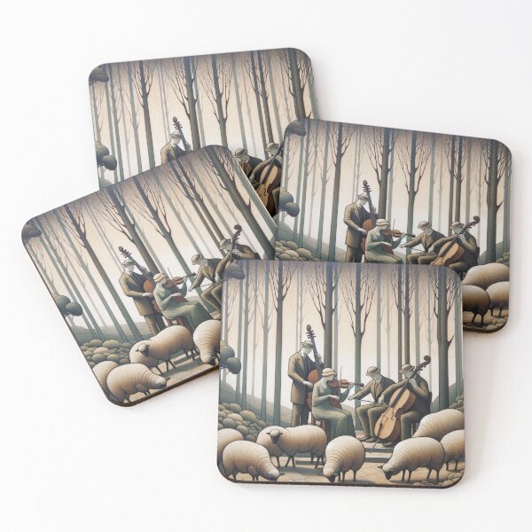 Item preview, Woodland String Quartet  designed and sold by Limetreestudios.