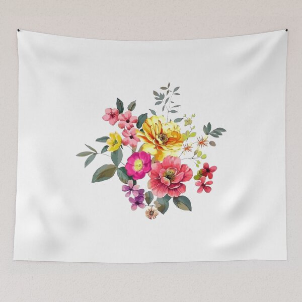 Item preview, Colorful Wildflower Watercolor designed and sold by seritik.