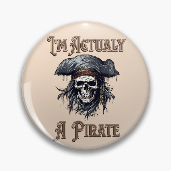 Item preview, I'm actualy a pirate - Nautica - Set sail - pirates booty - Yachting club - Yachting world - Cruising sailboat designed and sold by JansenGS.